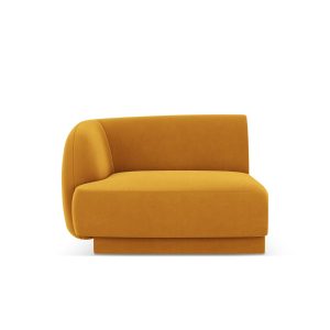 Micadoni linker module Miley flueel geel – 90x90x70cm