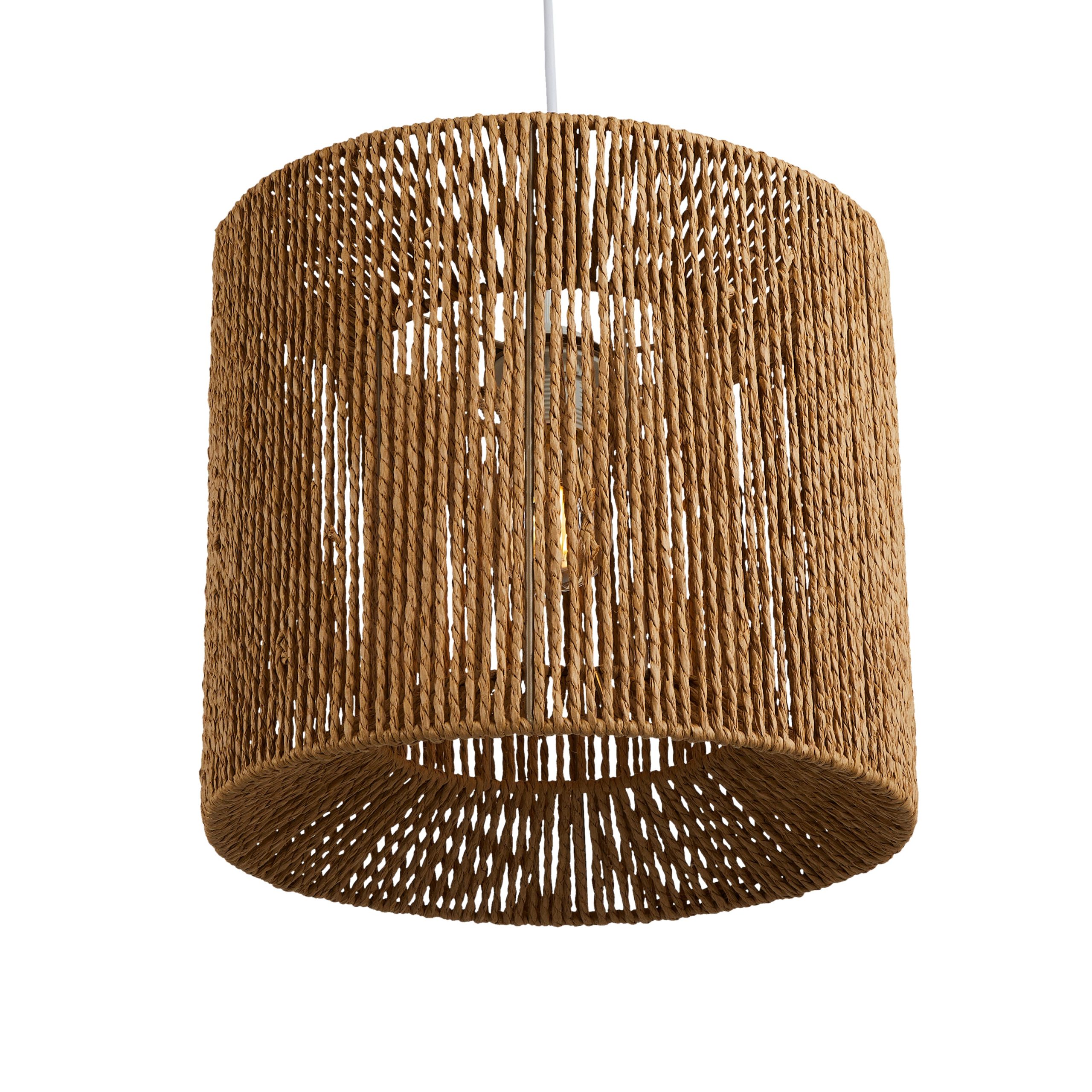 Lighto - Hanglamp Rotan Naturel Ø30 cm - Lux