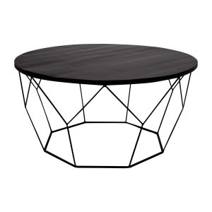 Kick salontafel Vico 90 – Zwart Kick salontafel Vico 90 – Zwart
