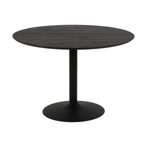 Lisomme Vino Ronde Houten Eettafel Ø 110 cm – Zwart Lisomme Vino Ronde Houten Eettafel Ø 110 cm – Zwart