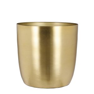 Mica Decorations Alano Bloempot – H24 x Ø25 cm – Metaal – Goud Mica Decorations Alano Bloempot – H24 x Ø25 cm – Metaal – Goud