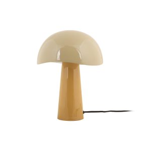 Leitmotiv tafellamp Grato – geel – 25x25x33cm – Paddenstoellamp Leitmotiv tafellamp Grato – geel – 25x25x33cm – Paddenstoellamp