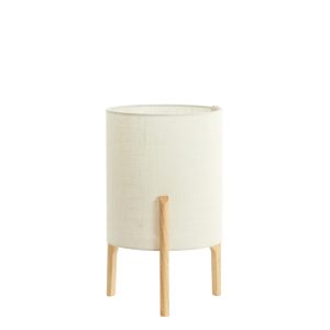 Light & Living tafellamp Litto – bruin – Ø28cm Light & Living tafellamp Litto – bruin – Ø28cm