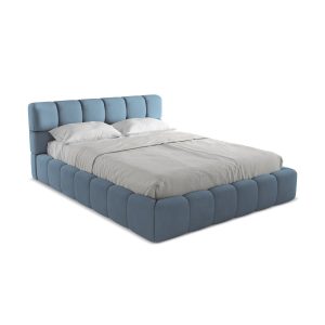 LaMiaSofa Bed met opbergruimte Roma – chenille stof – jeans – 180x228x LaMiaSofa Bed met opbergruimte Roma – chenille stof – jeans – 180x228x