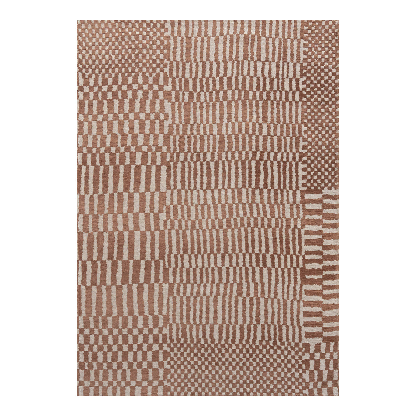 Ecorugs vloerkleed Ksar - rood - 240x340cm