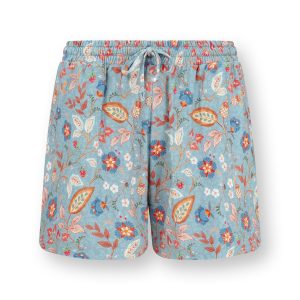 Pip Studio – Bob Short Pajama Pants Women – Jameela – Blue – S Pip Studio – Bob Short Pajama Pants Women – Jameela – Blue – S