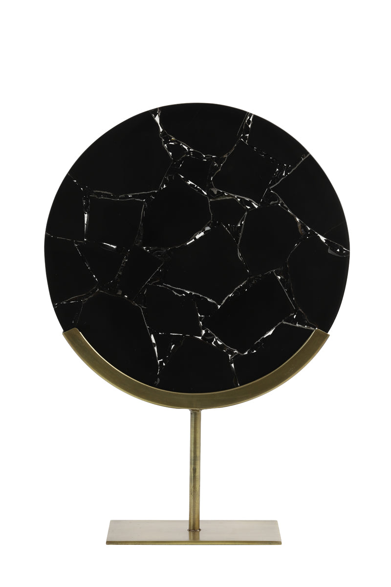 Light & Living ornament GOUYA - 35x12x50cm - zwart