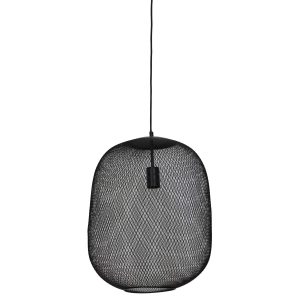Light & Living hanglamp Reilley – zwart – Ø40cm Light & Living hanglamp Reilley – zwart – Ø40cm