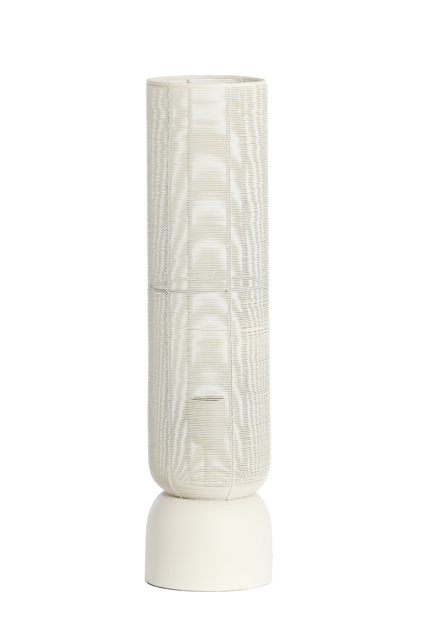 Light & Living tafellamp LEZUZA - Ø15.5x60.5cm - wit