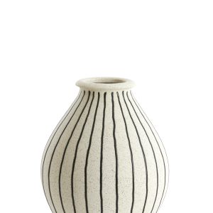 Light & Living vaas DIPHU – Ø23x29cm – wit Light & Living vaas DIPHU – Ø23x29cm – wit