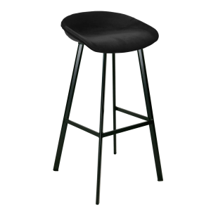Kick barkruk Finn – 80cm – Zwart Kick barkruk Finn – 80cm – Zwart