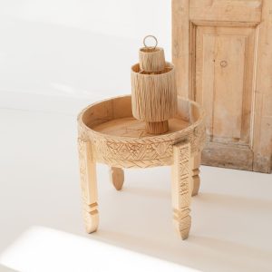 NOA MAY Hanglamp Aida – naturel – raffia – Ø 18 x h 40 cm NOA MAY Hanglamp Aida – naturel – raffia – Ø 18 x h 40 cm