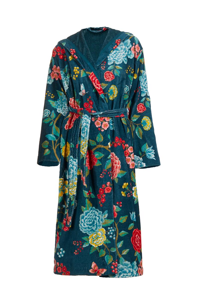 Pip Studio badjas Good Evening - S - donker blauw