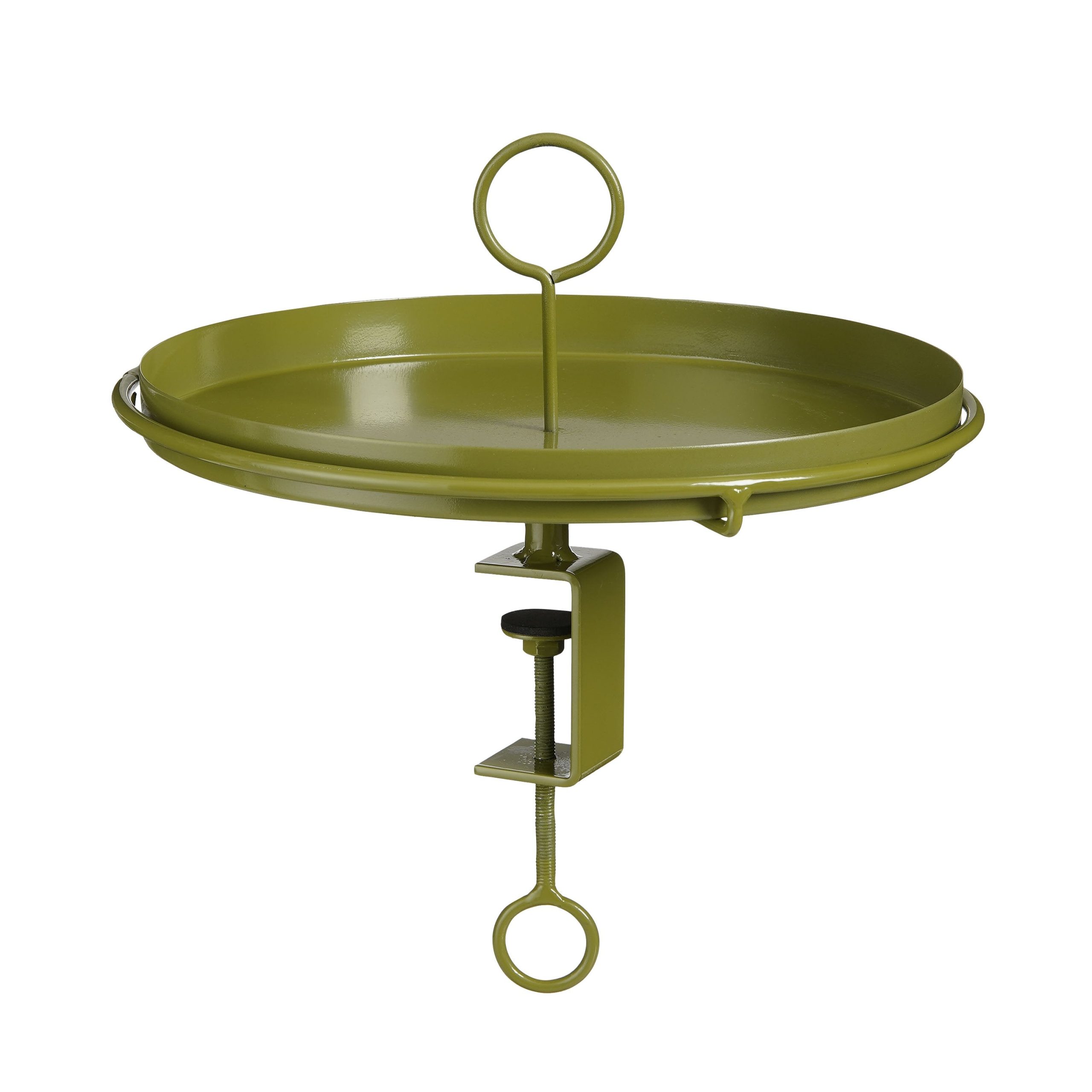 Mica Decorations Aston Dienblad met Klem - H30 x Ø31 cm - Metaal - Don