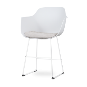 Nolon Nino-Liz Barkruk Wit – Lichtgrijs Kussen – Wit – 65 cm Nolon Nino-Liz Barkruk Wit – Lichtgrijs Kussen – Wit – 65 cm