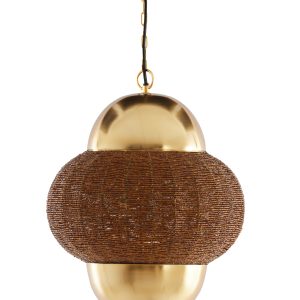 Light & Living hanglamp CETARA – bruin – Ø33x38cm Light & Living hanglamp CETARA – bruin – Ø33x38cm