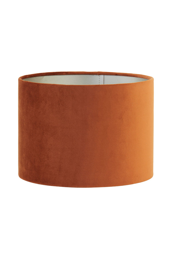 Light & Living lampenkap VELOURS - Ø25x18cm - oranje