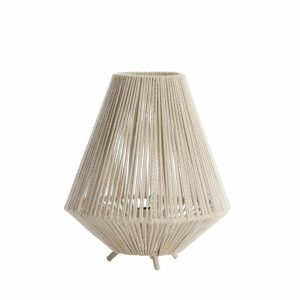 Light & Living tafellamp FELIDA – wit – Ø28cm