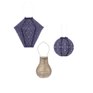 Lumiz solar lampion – saint-tropez set – 3 stuks Lumiz solar lampion – saint-tropez set – 3 stuks
