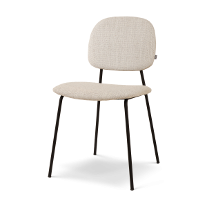 Nolon Jasmijn Eetkamerstoel Beige Melange – Zwart Nolon Jasmijn Eetkamerstoel Beige Melange – Zwart