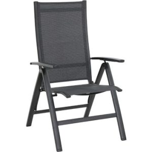 Lesli Living bistrostoel Reno – antraciet – 67x64x114cm – set van 2 Lesli Living bistrostoel Reno – antraciet – 67x64x114cm – set van 2