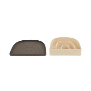 OYOY Bord en schaal Rainbow – silicone OYOY Bord en schaal Rainbow – silicone