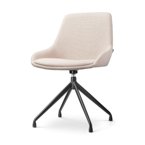 Nolon Nola-Isa Eetkamerstoel Beige – Draaibaar Zwart Onderstel Nolon Nola-Isa Eetkamerstoel Beige – Draaibaar Zwart Onderstel