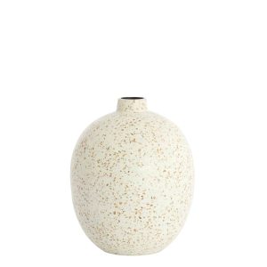 Light & Living vaas Orxeta – wit – Ø28cm Light & Living vaas Orxeta – wit – Ø28cm