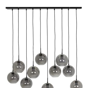 Light & Living hanglamp SUBAR – grijs – 124x35x120cm
