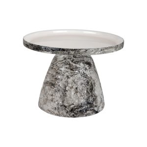 Leitmotiv bijzettafel Mosaic Marble – wit – 42x42x29cm Leitmotiv bijzettafel Mosaic Marble – wit – 42x42x29cm