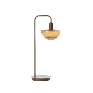 Light & Living tafellamp Baylie – bruin – 30x20x61cm Light & Living tafellamp Baylie – bruin – 30x20x61cm