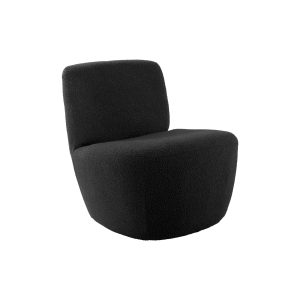 Leitmotiv stoel Chair Ada – zwart – 71x65x68cm Leitmotiv stoel Chair Ada – zwart – 71x65x68cm