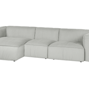 noo.ma Lobi hoekbank 4-zits corduroy Chalk Grey – 318x154x73,5 cm noo.ma Lobi hoekbank 4-zits corduroy Chalk Grey – 318x154x73,5 cm
