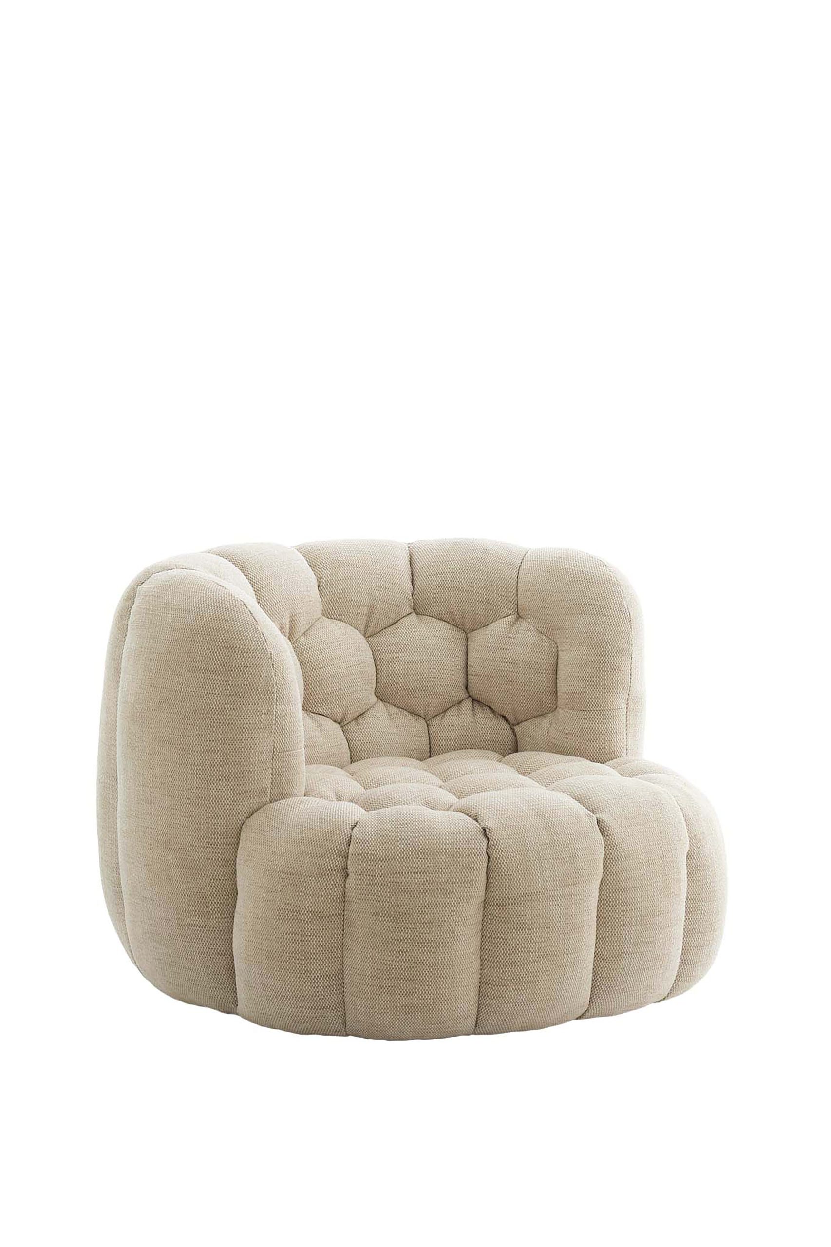 Light & Living stoel AMARA - 100x98x72cm - wit