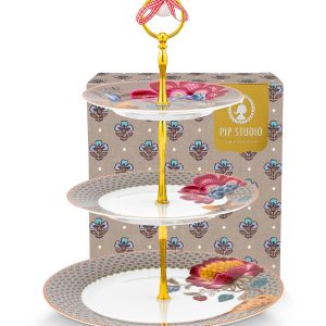 Pip Studio Etagere 3 laags – Blooming Tales – Khaki Pip Studio Etagere 3 laags – Blooming Tales – Khaki