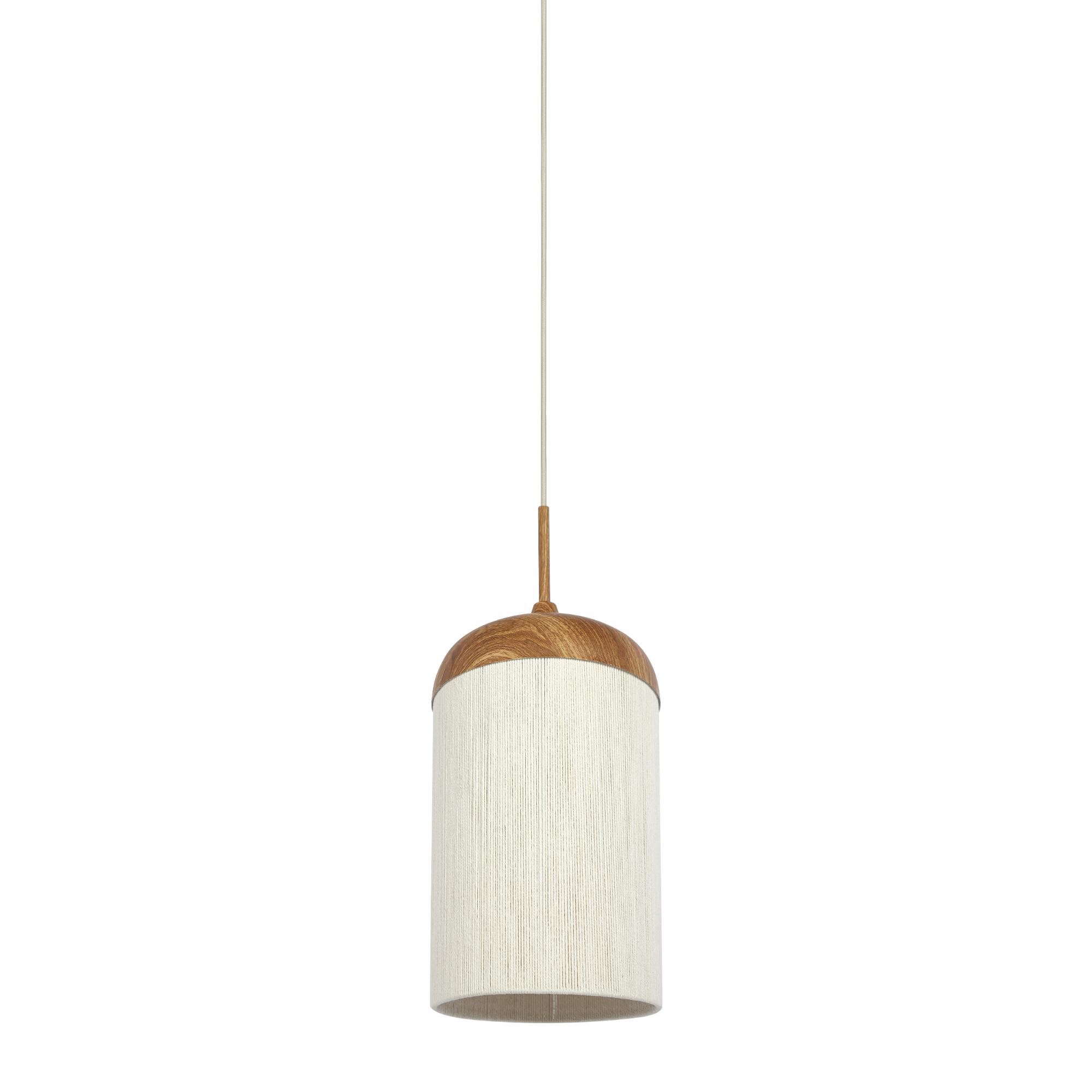 Light & Living hanglamp Dania - naturel - Ø27.5cm