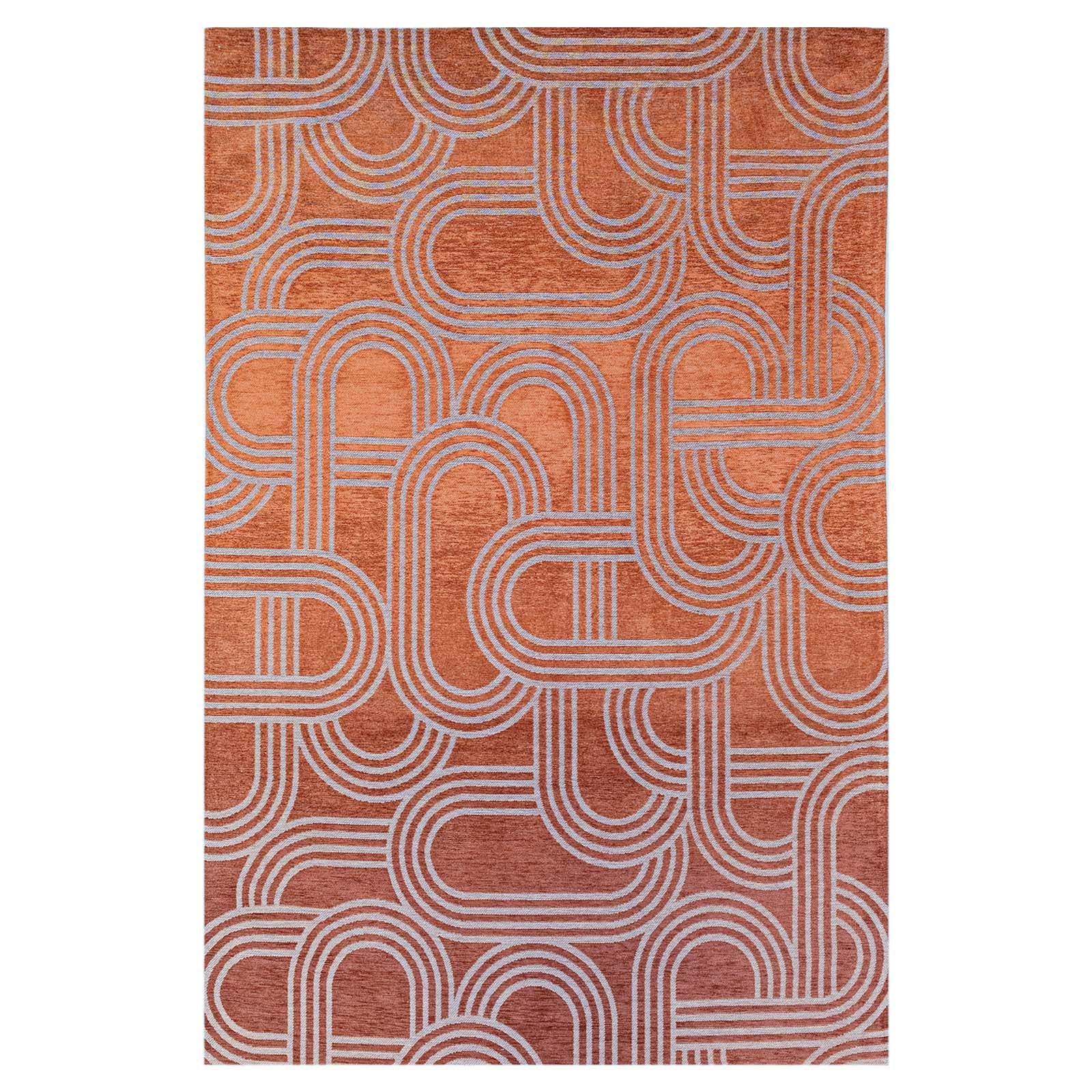 Lola&Moi vloerkleed Red Pepper - rood - 200x280cm