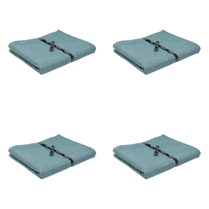 Madison tafelkleed Madison Home – blauw – 250x140xcm – set van 4