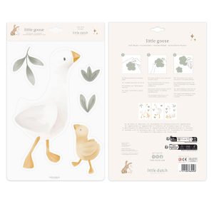 Little Dutch Muursticker – Little Goose – 21x30cm Little Dutch Muursticker – Little Goose – 21x30cm