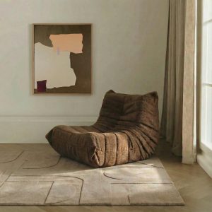 Mrcarpet Vloerkleed Scandinavisch taupe hoog/laag donna 240 x 340cm Mrcarpet Vloerkleed Scandinavisch taupe hoog/laag donna 240 x 340cm