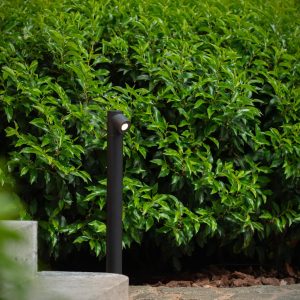 Lucide sokkellamp IBAMBA – Geïntegreerde LED – Zwart