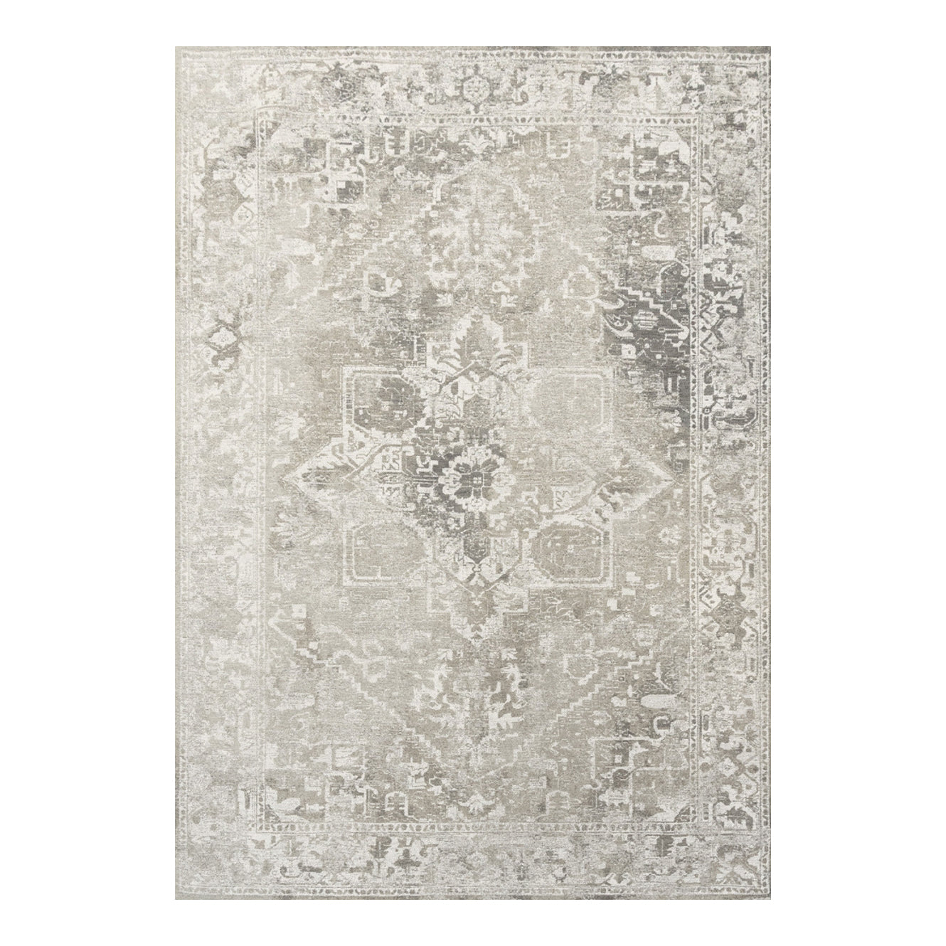 Ecorugs vloerkleed Suede - grijs - 140x200cm