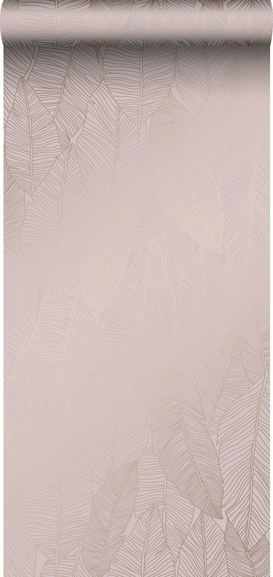 Origin Wallcoverings behang bladeren oudroze - 53 cm x 10.05 m - 34771