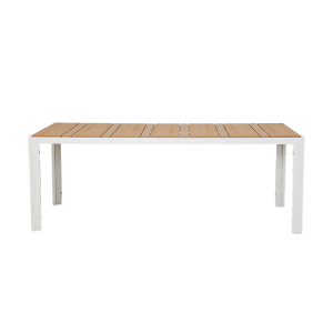 Lisomme Issey Aluminium Tuintafel Beige – 205 x 90 cm