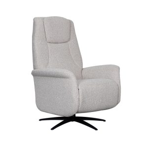 LABEL51 Fauteuil Stockholm Elektrisch – Naturel Bouclé – Draaibaar LABEL51 Fauteuil Stockholm Elektrisch – Naturel Bouclé – Draaibaar