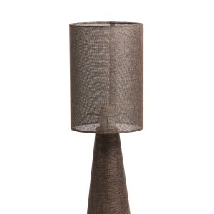 Light & Living tafellamp MICKY – Ø20x58cm – bruin Light & Living tafellamp MICKY – Ø20x58cm – bruin