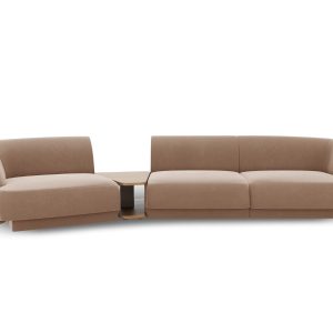 Micadoni linker modulaire bank Miley 3-zits, flueel, cappuccino – 126x Micadoni linker modulaire bank Miley 3-zits, flueel, cappuccino – 126x