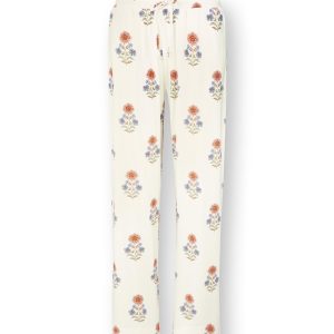 Pip Studio – Belin Pyjama Broek Dames – Tanaka – Wit – M Pip Studio – Belin Pyjama Broek Dames – Tanaka – Wit – M
