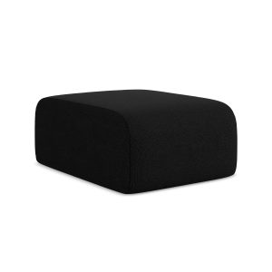 LaMiaSofa Poef Cervo – bouclé – zwart – 72x94x42 LaMiaSofa Poef Cervo – bouclé – zwart – 72x94x42