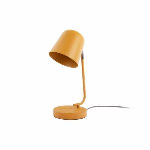 Leitmotiv tafellamp Encantar – geel – Ø15cm